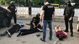 Правоохранители задержали в Кропивницком банду рэкетиров, терроризировавших местного бизнесмена. ФОТО