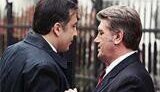 Cаакашвили засиделся в ночном клубе и проспал встречу с Ющенко