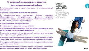 Мир через призму Индекса Глобальной инновационности 2026. 10 заповедей инновационного развития для Украины.
