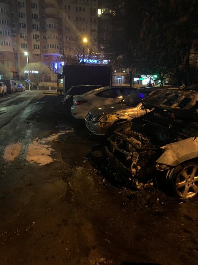 Соосновательнице Батьки SOS Парфеновой ночью сожгли автомобиль 04