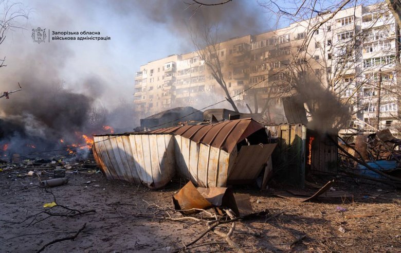 Обстріли на Запоріжжі