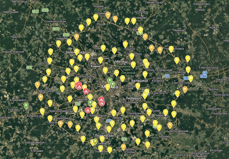 Навколо резиденції Путіна на Валдаї нові башти ППО