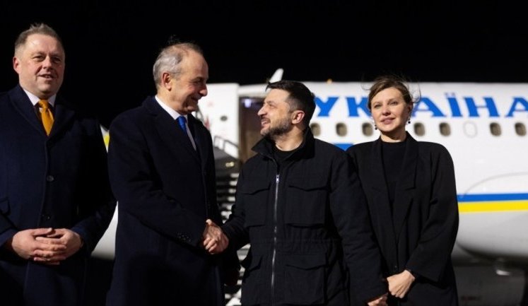 Прем’єр Ірландії про інцидент з дронами під час візиту Зеленського: Спецслужби добре спрацювали