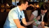 Ляшко упорно строит имидж мачо: повел девушку в ресторан, кормил с вилки и катал на катере. ФОТОрепортаж