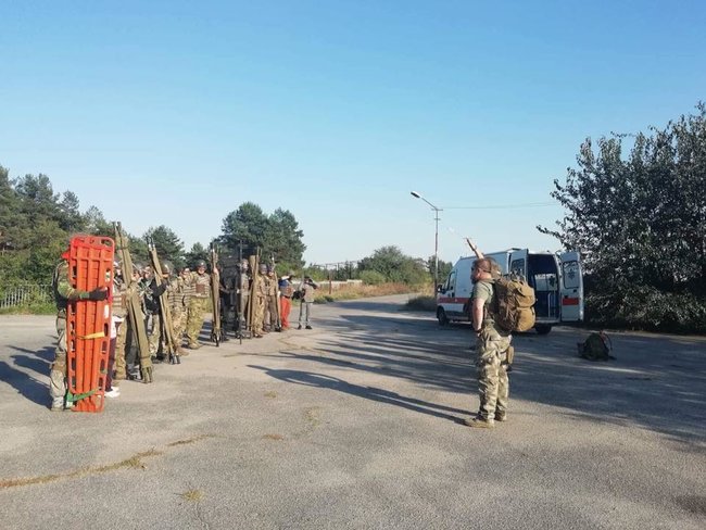 Медицинская служба добровольцев Госпитальеры провела 36-е обучение курсантов, - Зинкевич 10