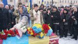 Сержанта Виталия Онофрейчука, погибшего 17 ноября от мины, провели в последний путь в Черновцах. ФОТОрепортаж