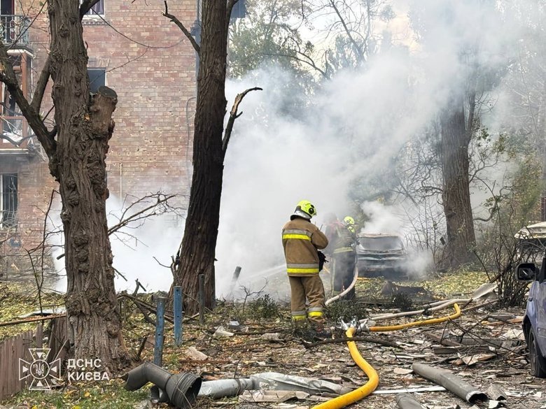 Вибухи у Києві 15 жовтня: місто під атакою реактивних БпЛА