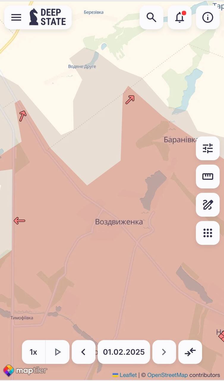 просування ворога за добу