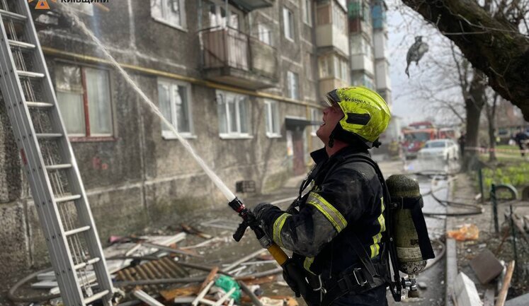 Explosion in 5-storey building in Bila Tserkva: one person killed, floors from 2nd to 5th destroyed. PHOTOS