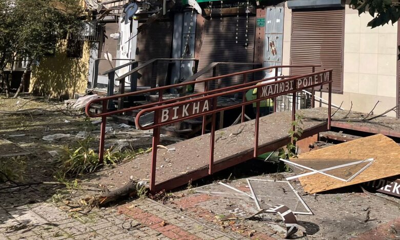 удар по Нікополю