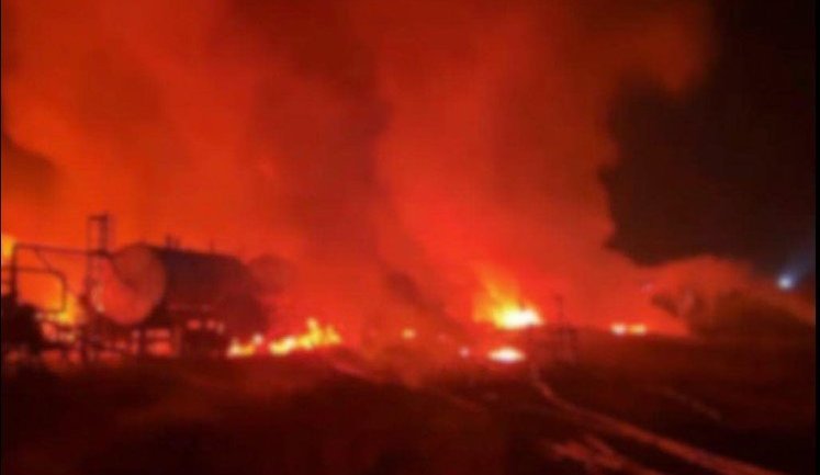 Attack on Naftogaz: Russian drones have struck targets in Poltava region once again