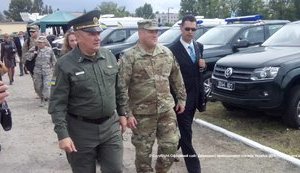 Українські прикордонники провели зустріч з керівництвом Національної гвардії штату Каліфорнія. ФОТО