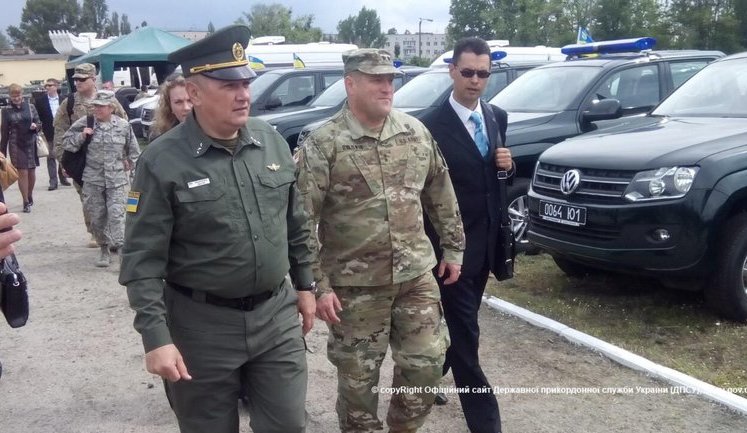 Українські прикордонники провели зустріч з керівництвом Національної гвардії штату Каліфорнія. ФОТО