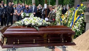 Композитора Мирослава Скорика похоронили на Лычаковском кладбище во Львове. ФОТО