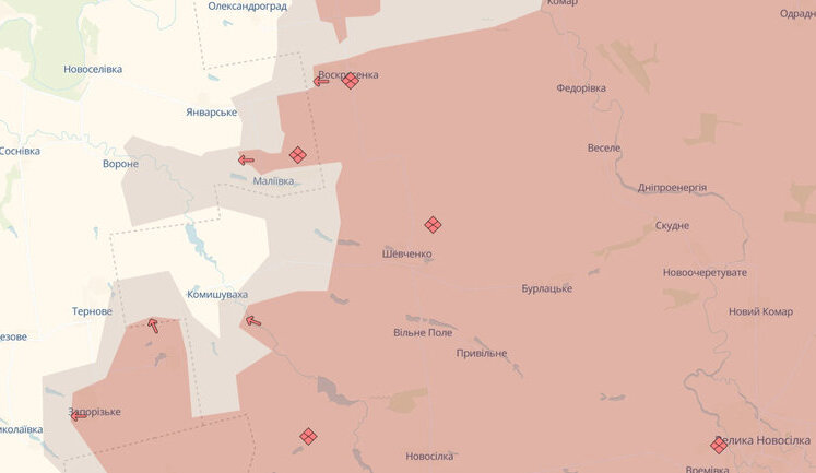 Russians enter villages of Zaporizke and Novoheorhiivka in Dnipropetrovsk region, AFU trying to hold positions – Dnipro OSGT