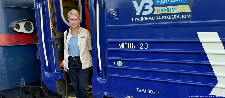 Мануела Швезіґ у Києві 24 червня 2024 року