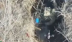 Оккупант подорвался на собственной гранате на Запорожском направлении. ВИДЕО