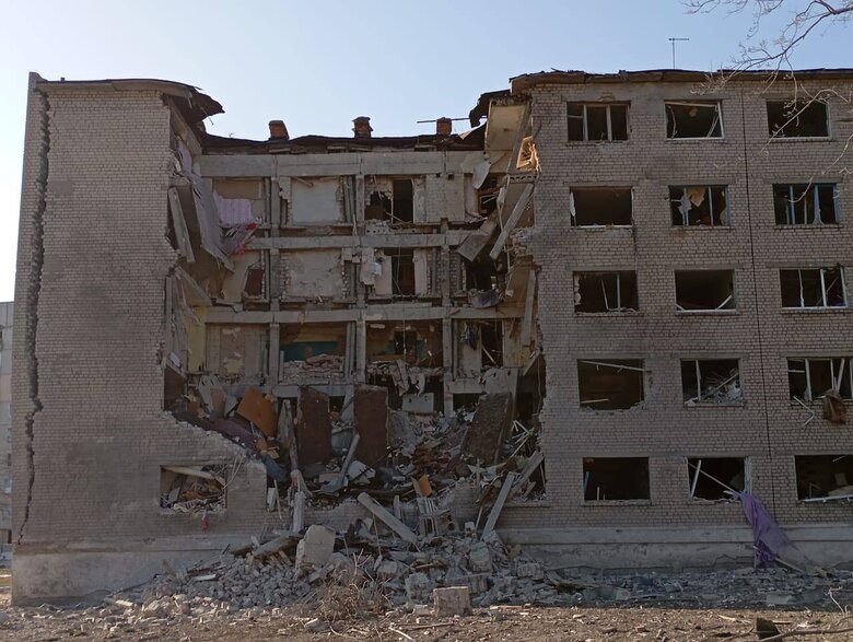 Наслідки обстрілу Куп'янського району 11 лютого 2025 року