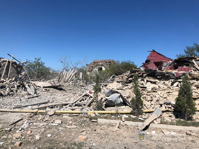 Consequences of Russian attacks in Zaporizhzhia