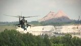 "We are practicing homing helicopter weapons on surface targets, radiotraffic is in English," - combat aviation launches exercise in JFO zone. VIDEO