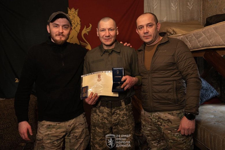 Піхотинець Сергій Криніцький на позивний Сєронька