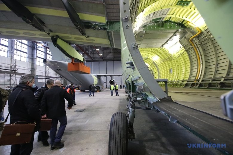 First serial military transport aircraft An-178-100R presented in Kyiv 06