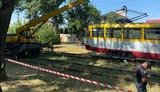 Косивший траву коммунальщик попал под трамвай в Одессе. ФОТО