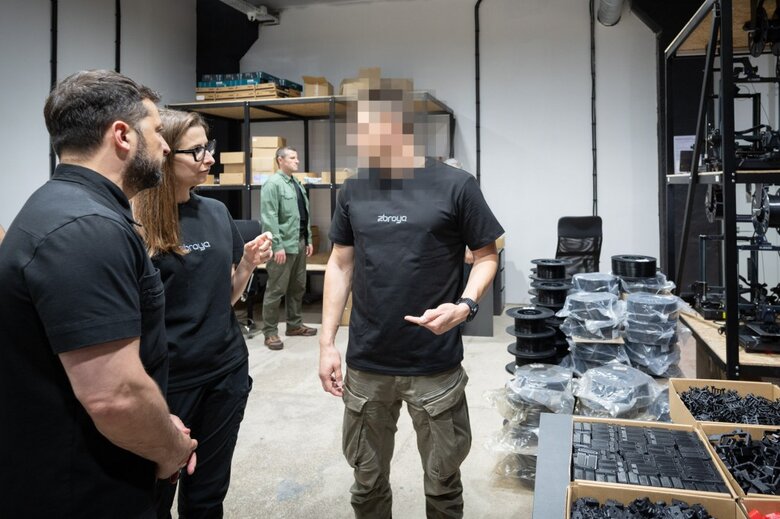 Zelensky met with manufacturers of interceptor drones