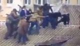 Саакашвили снимают с крыши. ВИДЕО