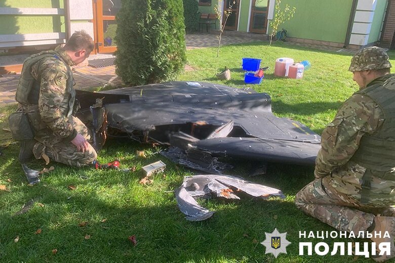 Вибухотехніки поліції Києва знешкодили два шахеди
