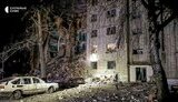 In Hlukhiv, a drone hit a house, the entranceway collapsed