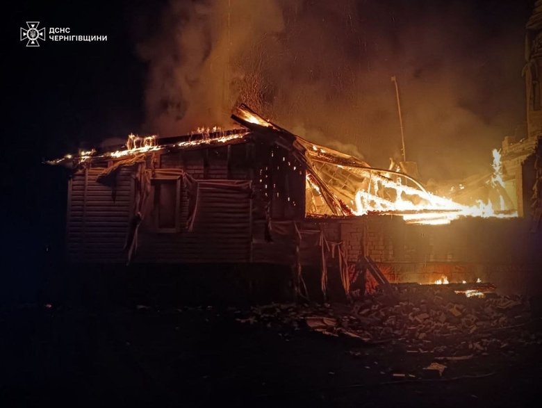 Обстріл Чернігівщини