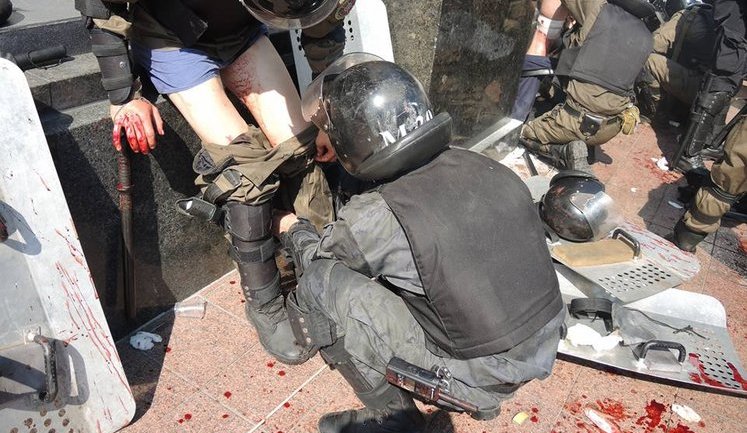Avakov about today's explosion: Attacker detained, about 30 people arrested, more to follow