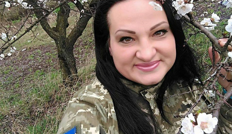 С погибшей пулеметчицей батальона "Донбасс" Яной Червоной простятся завтра в Харькове. ФОТО