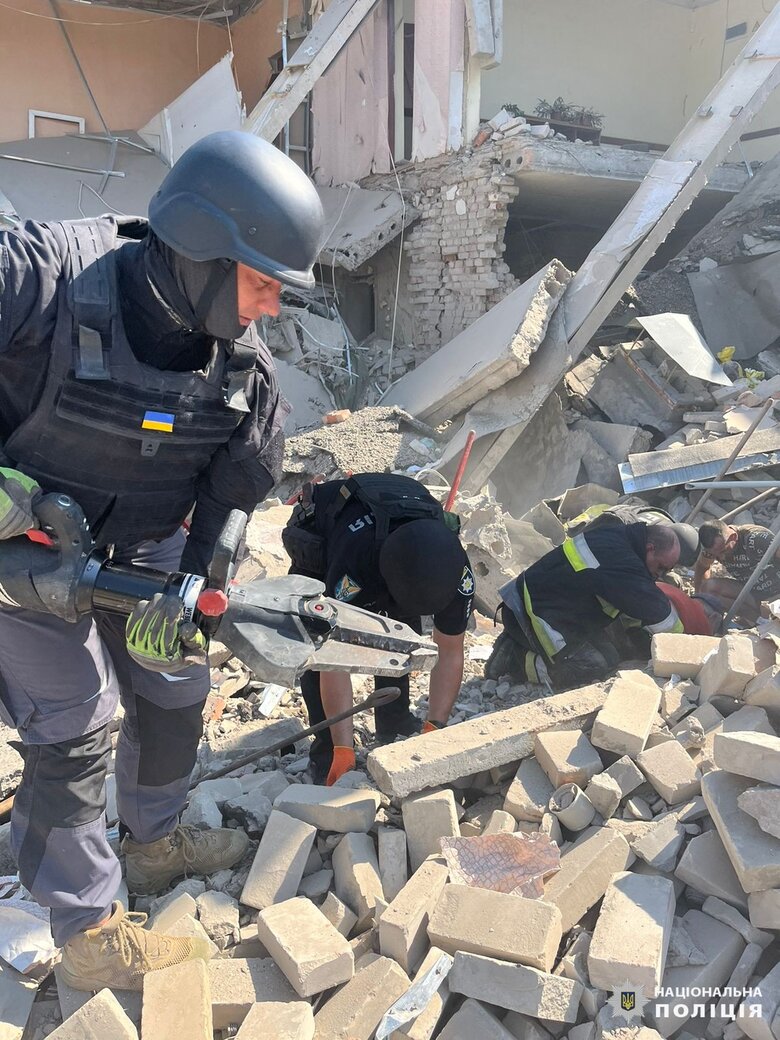 Удар по Козачій Лопані 21 серпня