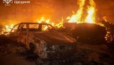 Ворожа атака на Одещину: 5 000 м² пожежі, постраждала людина