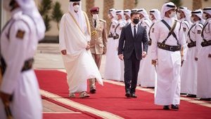 Катар заинтересован выйти на банковский рынок Украины, – Зеленский