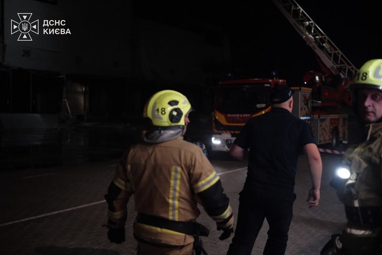 Київ після обстрілу