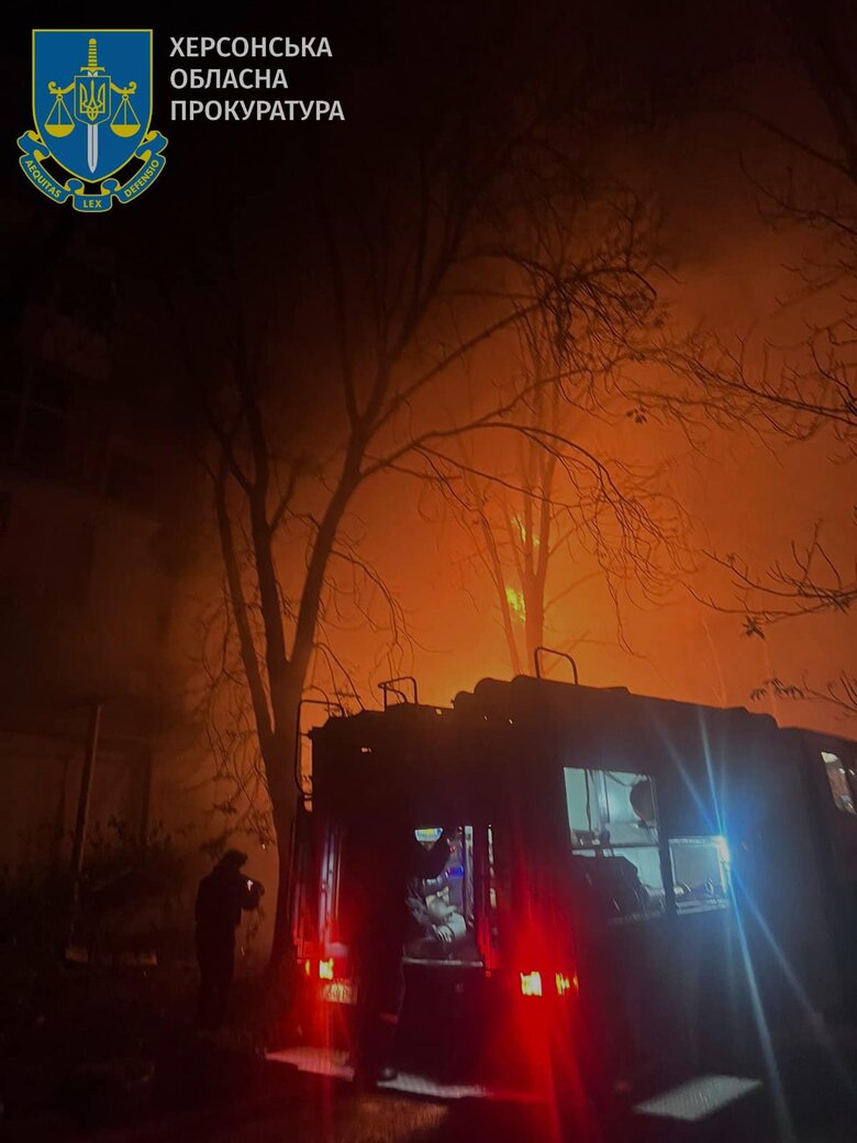 Man was killed as result of enemy shelling of Kherson 01