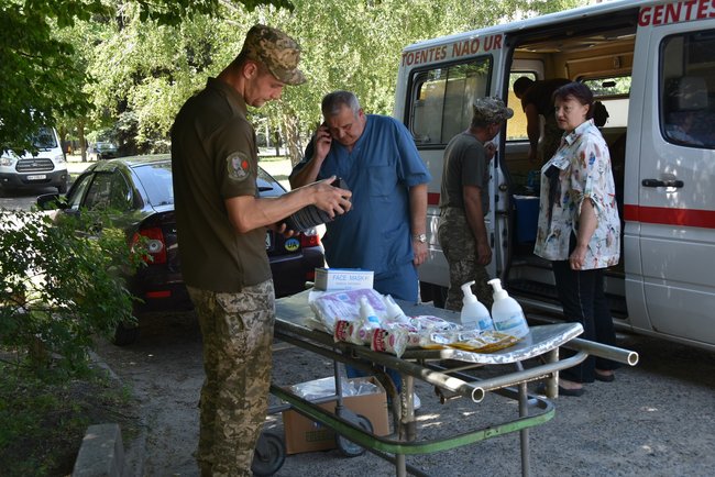 Делегація Литви відвідала район проведення ООС, де ознайомилася із системою медзабезпечення українських військовослужбовців 05