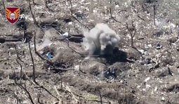 Бійці 46 бригади продовжують знищувати живу силу, техніку та БпЛА ворога на Покровському напрямку