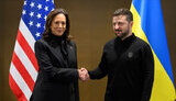 Зустріч віцепрезидентки США Камали Гарріс та президента України Володимира Зеленського
