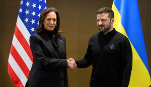 Зустріч віцепрезидентки США Камали Гарріс та президента України Володимира Зеленського