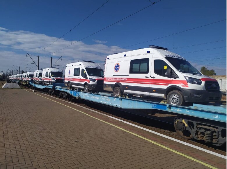 карети швидкої допомоги для потреб ЗСУ від НАТО