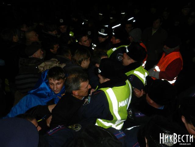 милиция николаев штурм евромайдан