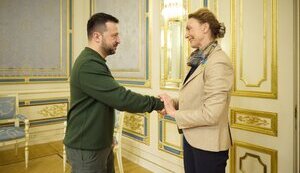 Зеленський та генсек Ради Європи Марією Пейчинович-Бурич