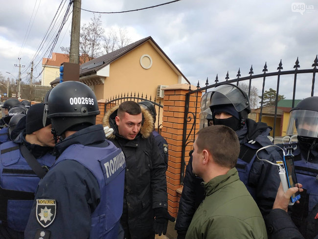 Руководителя одесского Автомайдана Устименко задержали на акции протеста против застройки парка 02