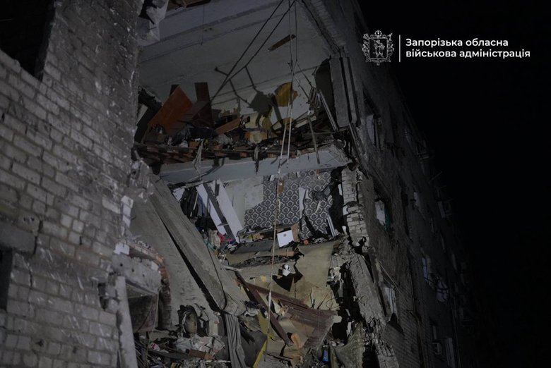 Ночью 30 октября Россия нанесла комбинированный удар по Запорожью.