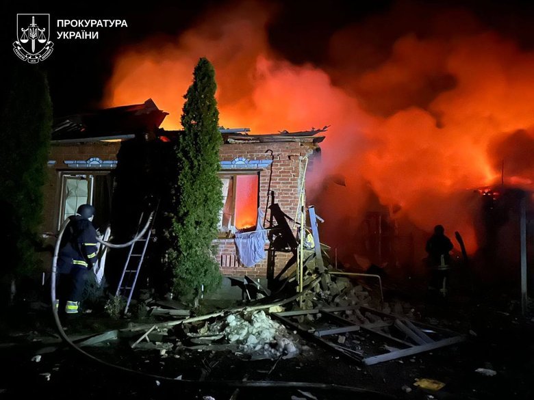 Золочів після обстрілу