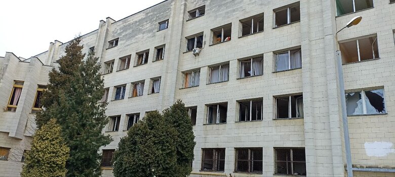 Внаслідок російського обстрілу Києва значно постраждали будівлі Київського нацуніверситету імені Тараса Шевченка 26